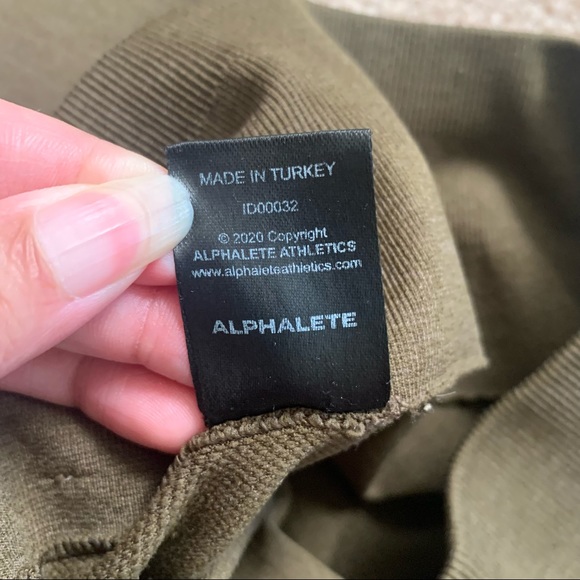 Alphalete ‘Amplify’ Seamless Legging (S) - canteen - Picture 5 of 6